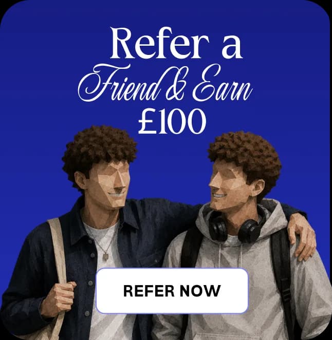Get up to £50 cashback on your booking