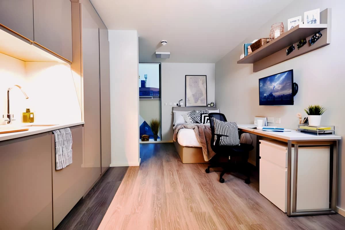 Uit First Street Student Accommodation Manchester image