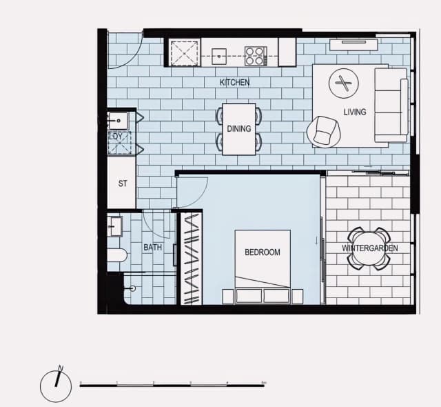 1Bedrooms, 1Bathrooms