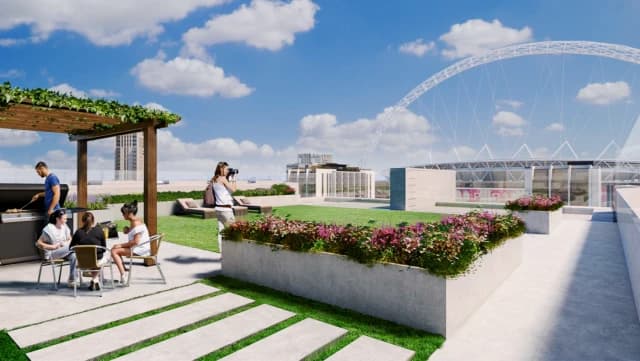 Wembley Landsby Building & Wembley Deluxe Apartments image