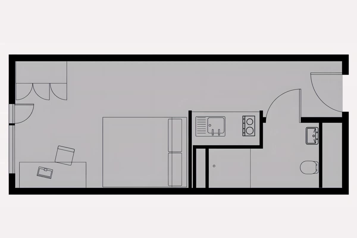 Lit White City Residence image