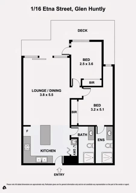 2Bedrooms, 2Bathrooms
