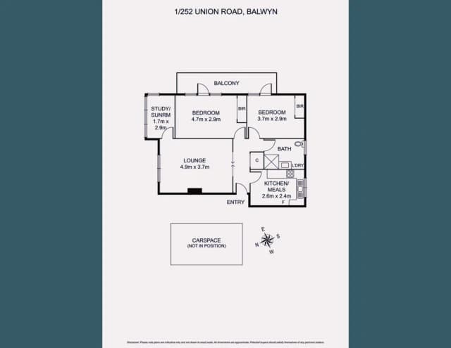 2Bedrooms, 1Bathrooms
