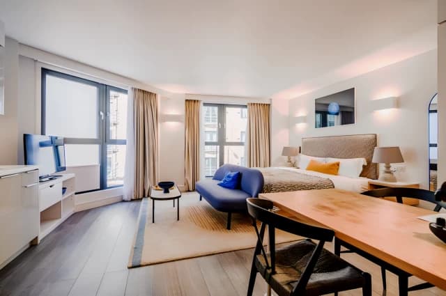 One bed studio apartment