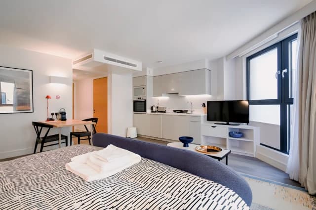One bed studio apartment