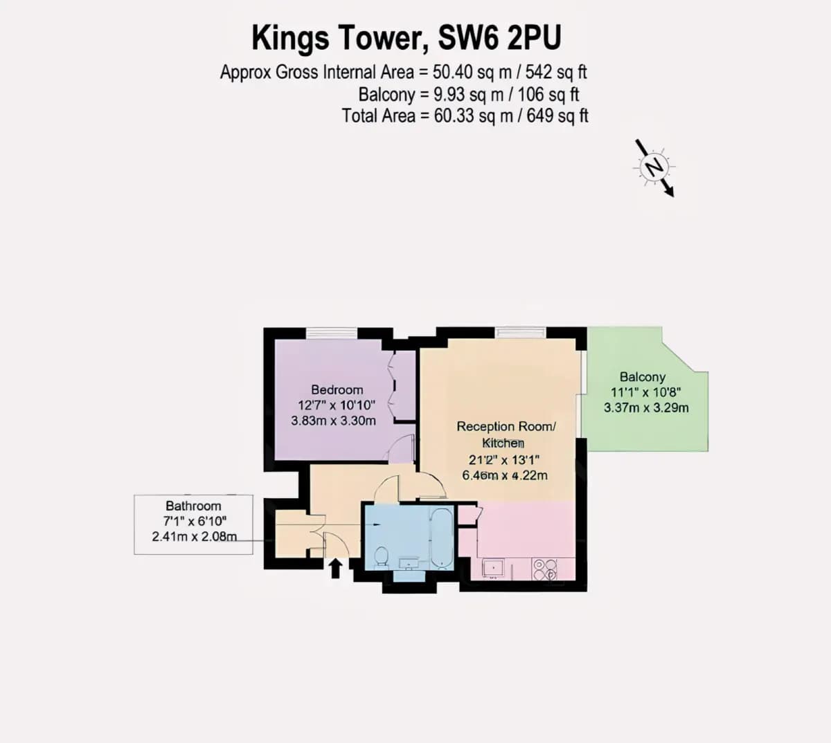 RL-Kings Tower, Bridgewater Avenue, SW6