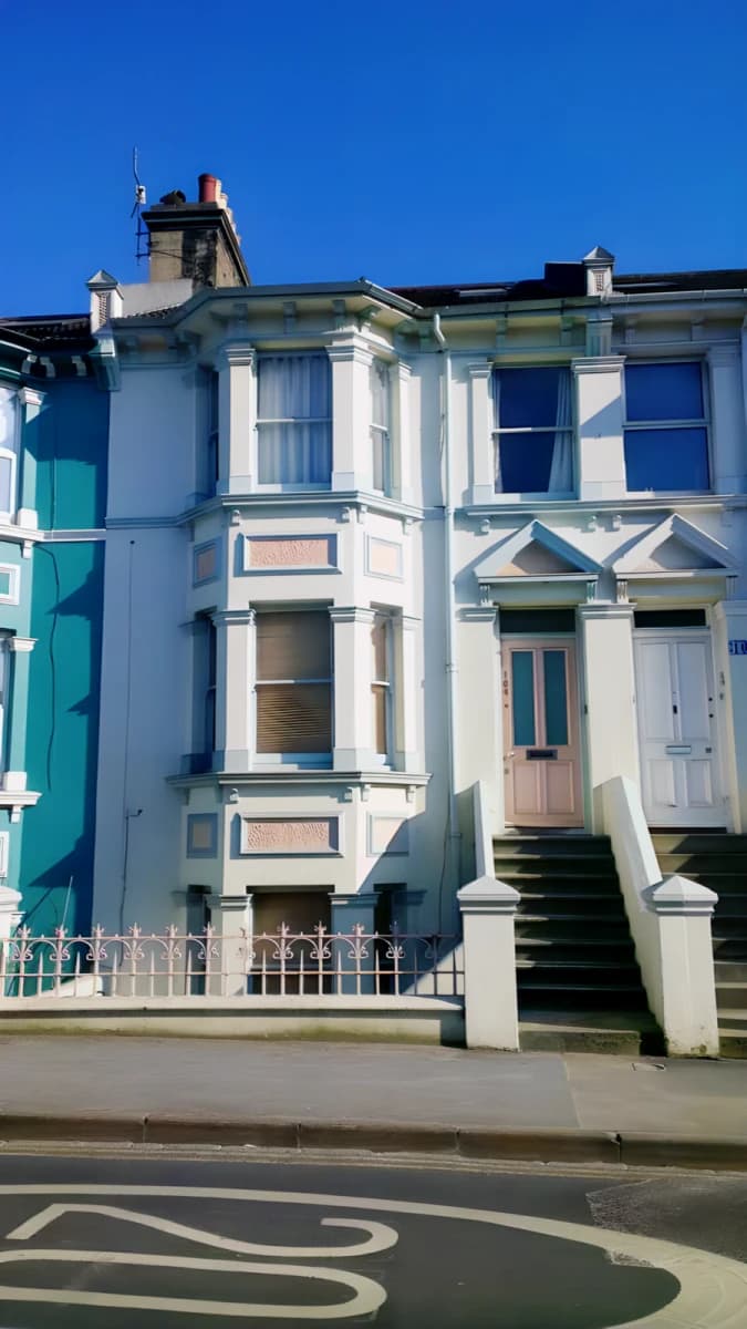 8 bed terraced HMO house