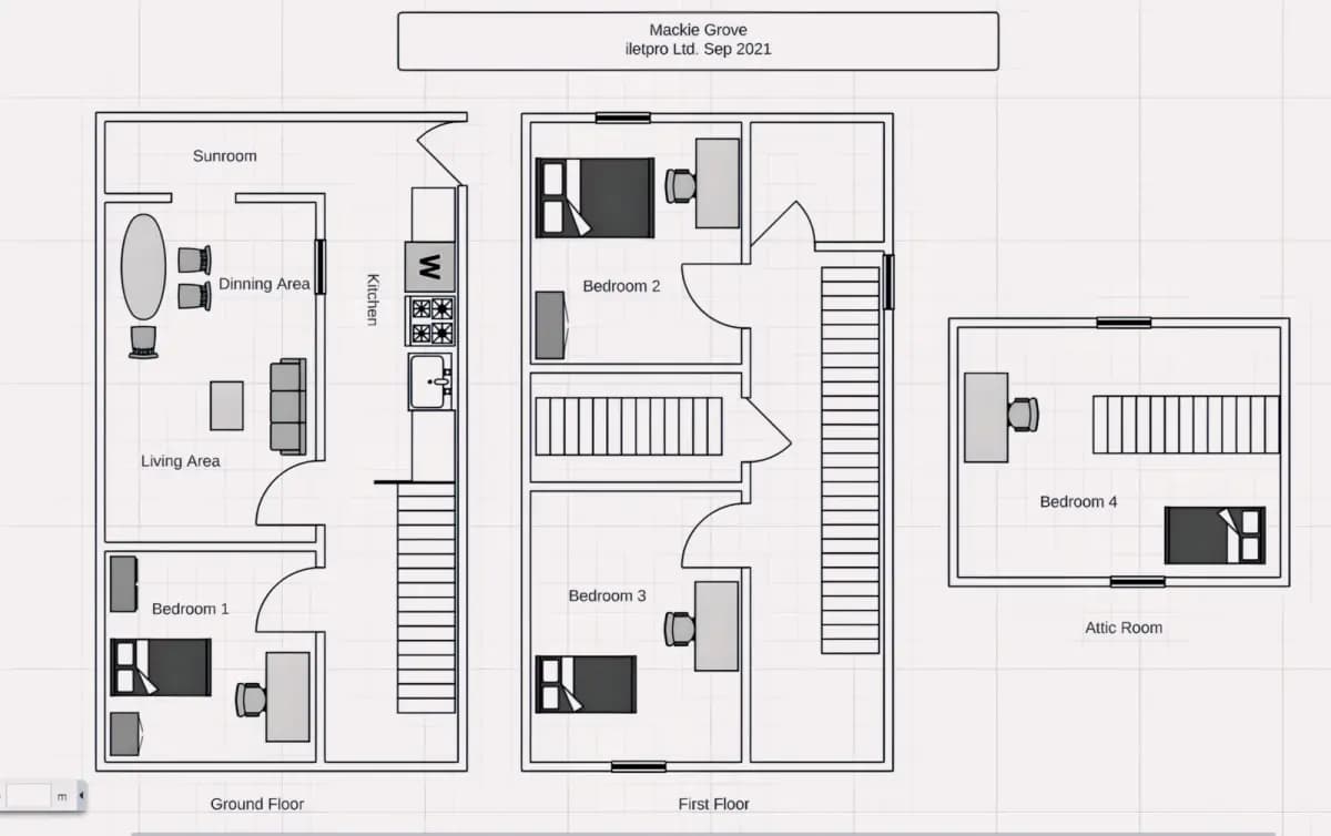 4 Beds Semi-detached House