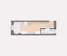 1 Bedroom, 1 Bathroom