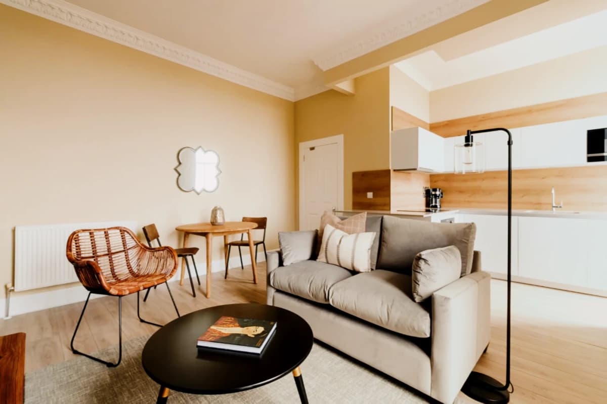 Two-Bedroom Apartment w/ Garden View
