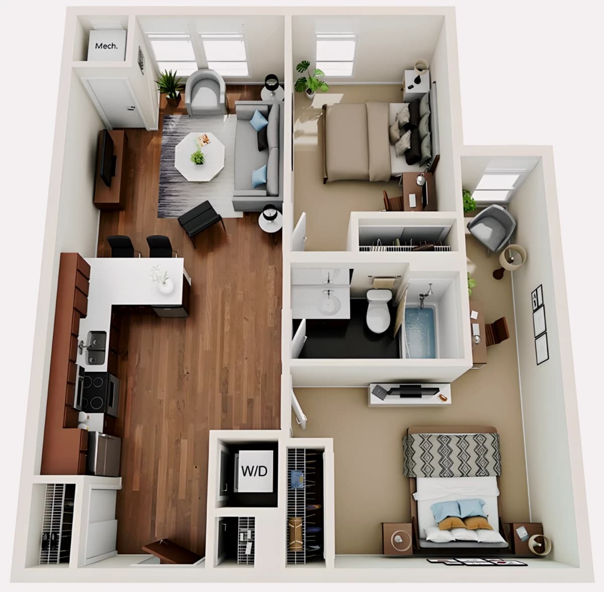 Wahu Apartments image