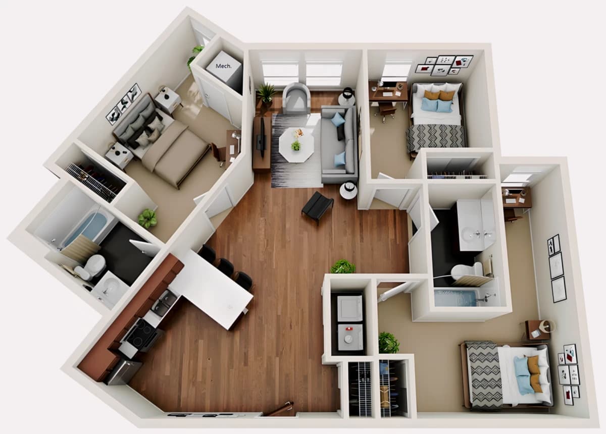 Wahu Apartments image