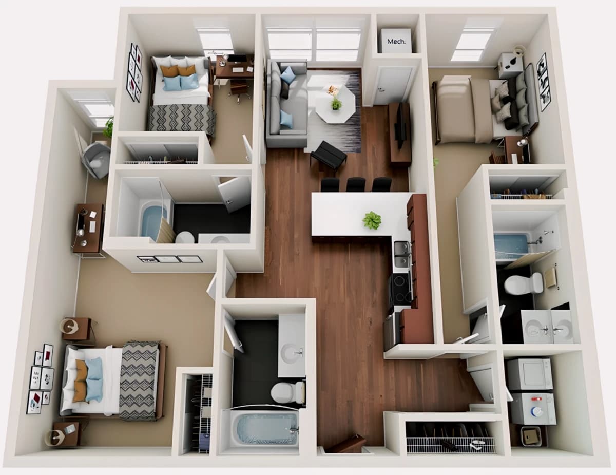 Wahu Apartments image