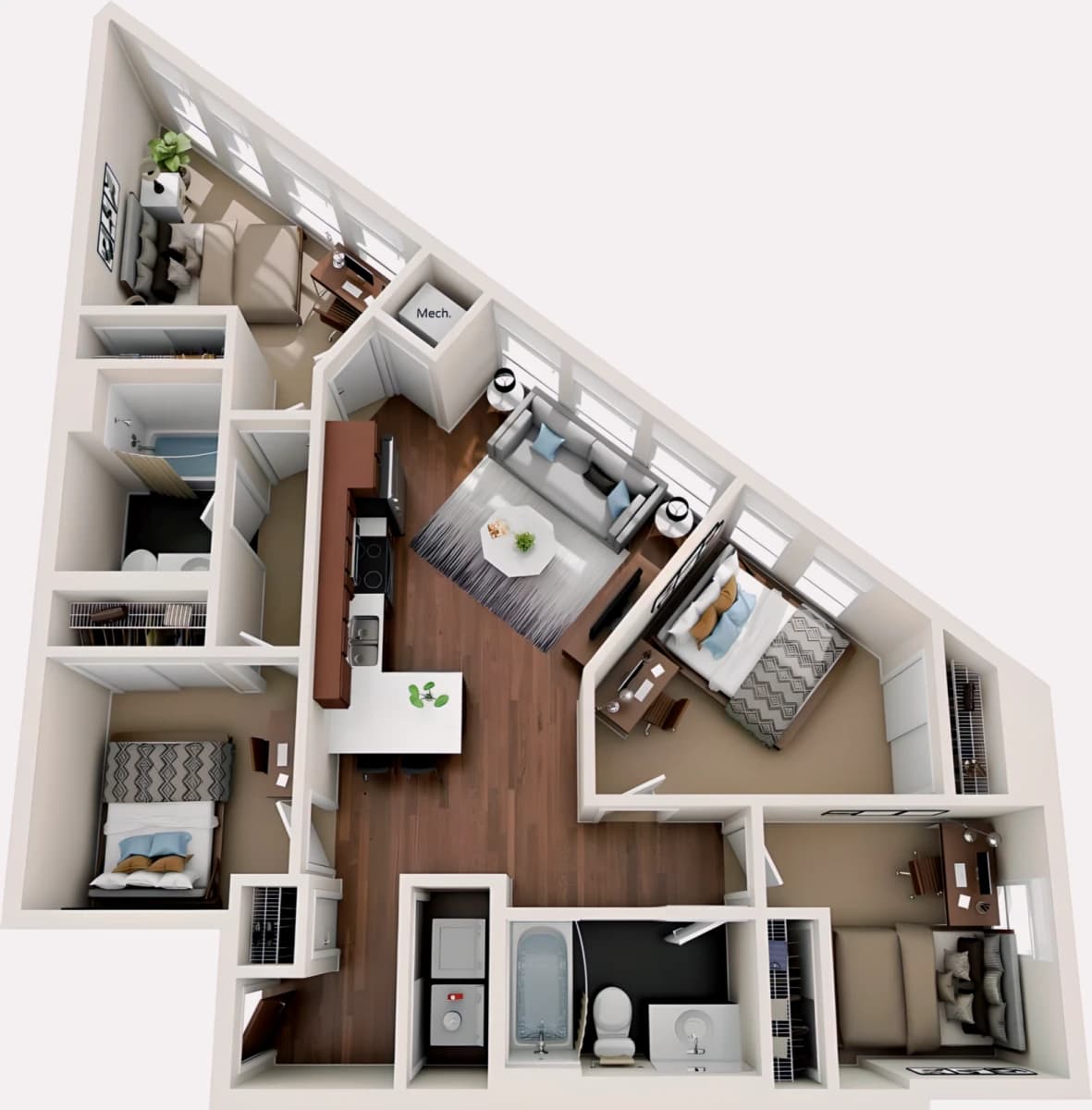 Wahu Apartments image