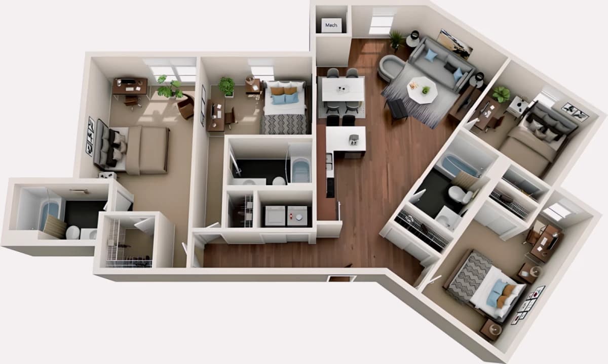 Wahu Apartments image