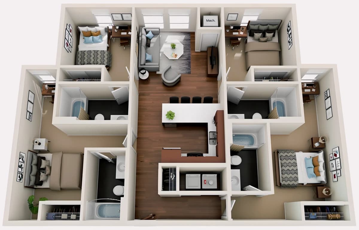Wahu Apartments image