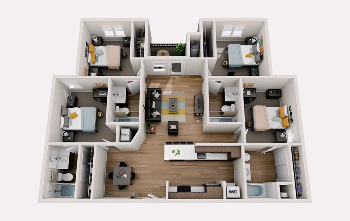 The U Apartments image