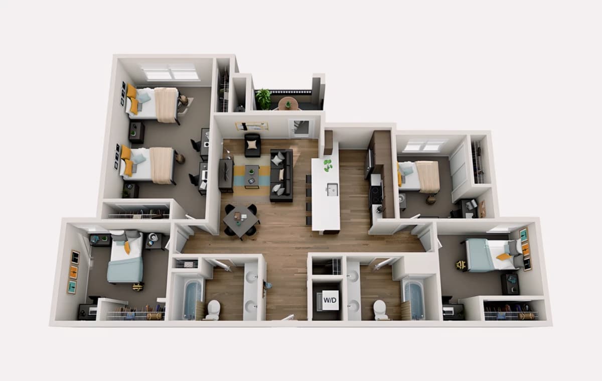 The U Apartments image