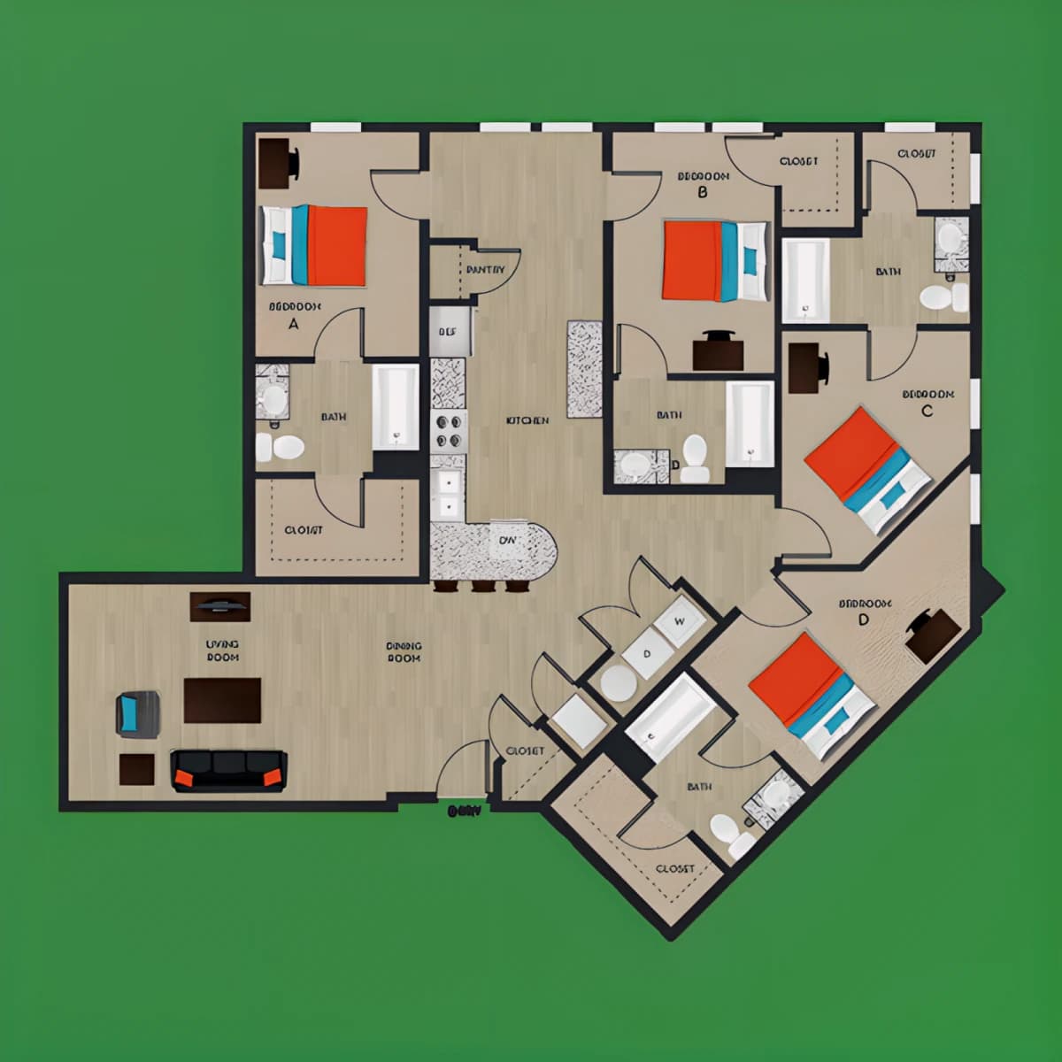 The Blake Apartments image