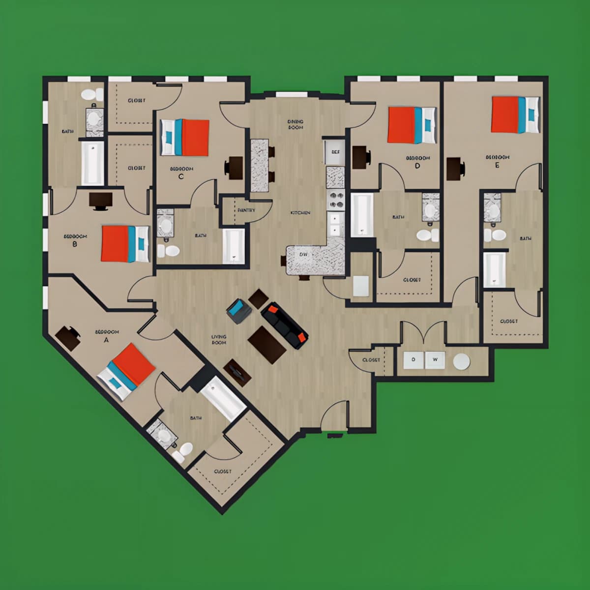 The Blake Apartments image