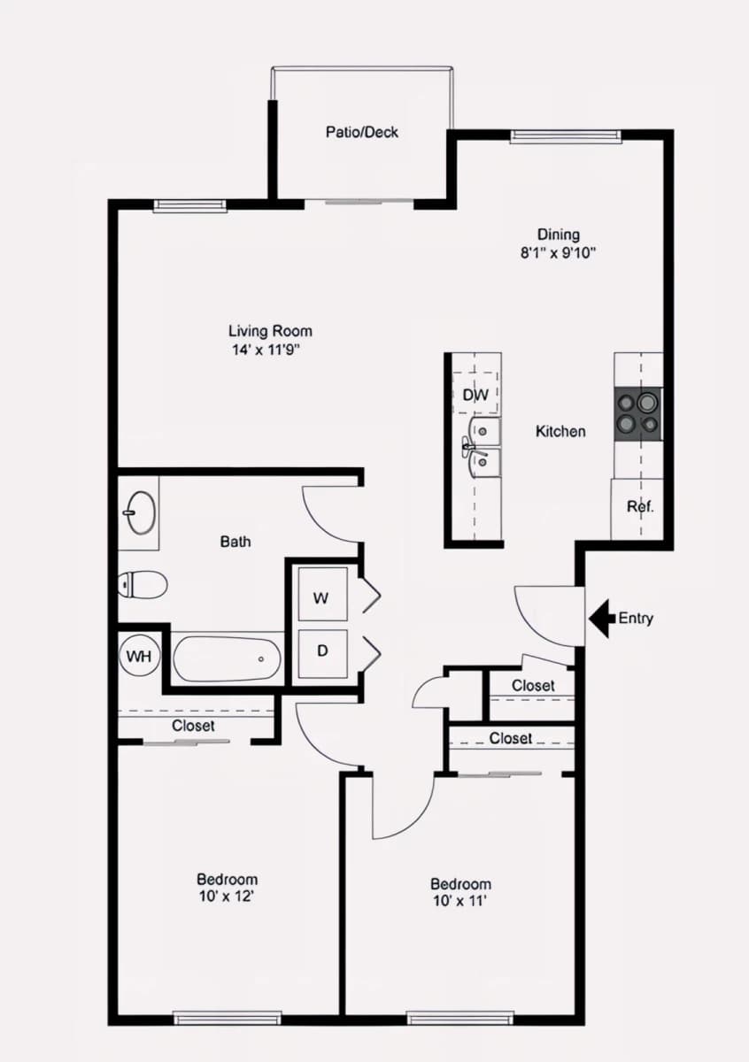 Creekside and Spring Creek Apartments image