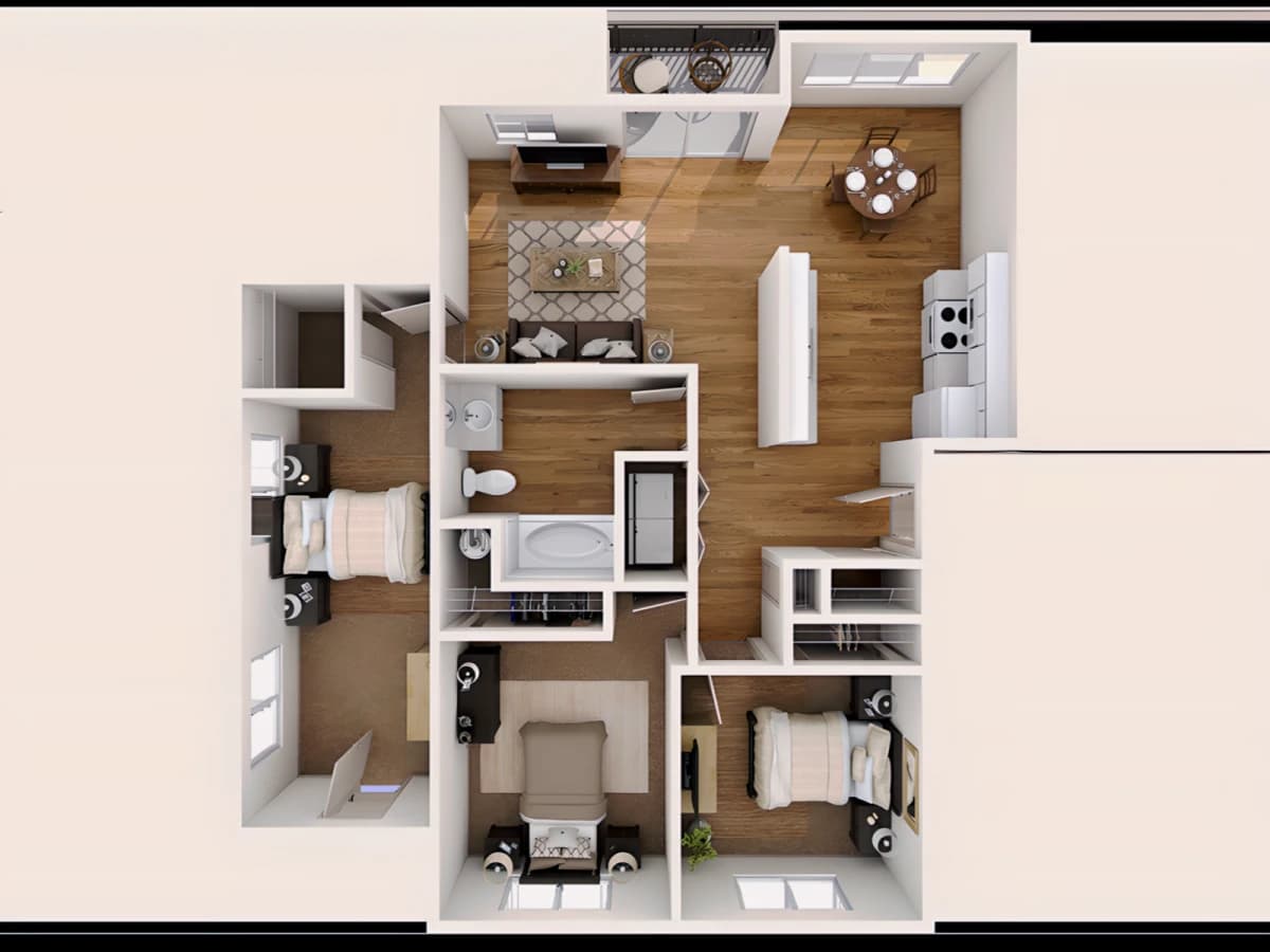 Creekside and Spring Creek Apartments image