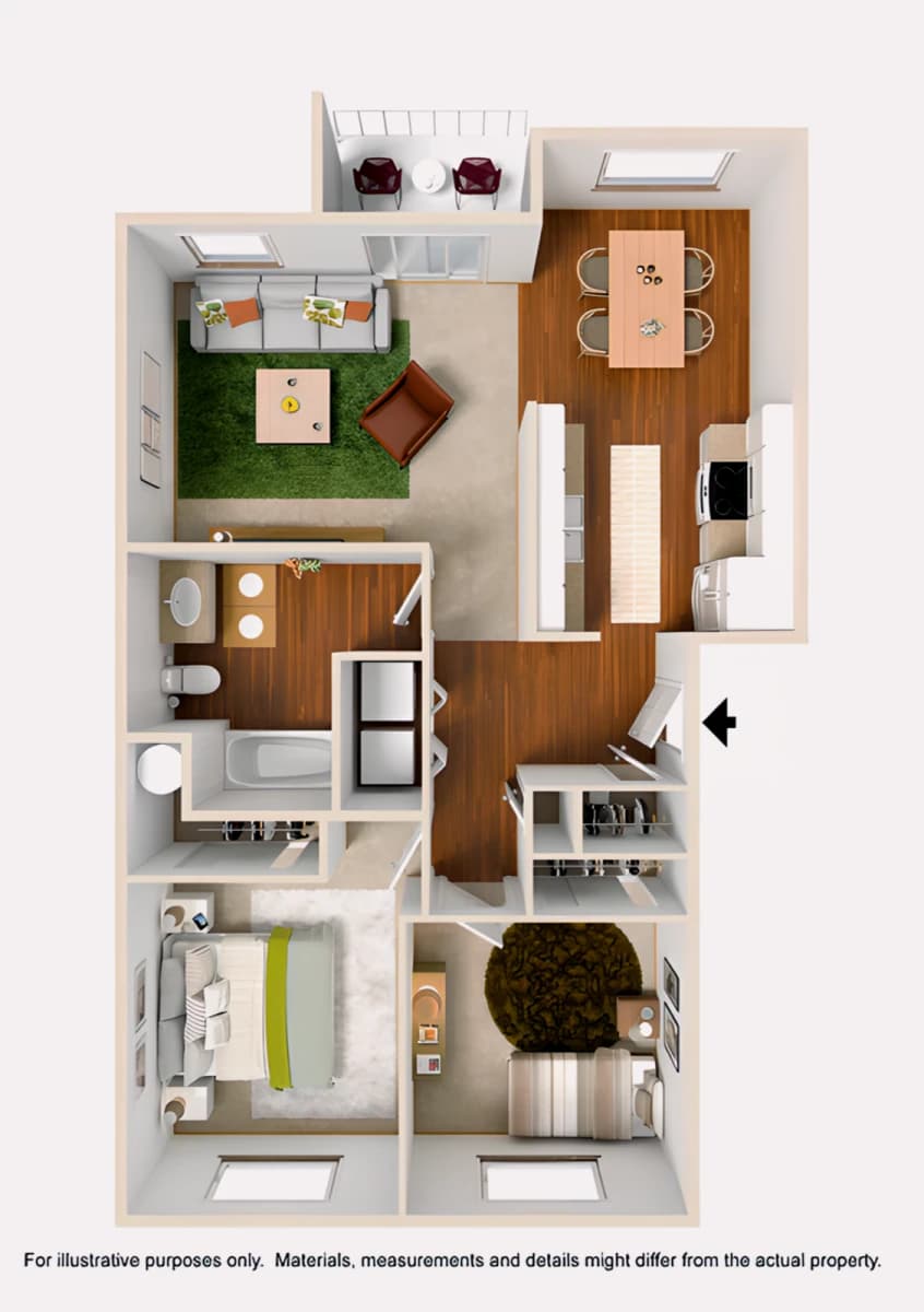 Creekside and Spring Creek Apartments image