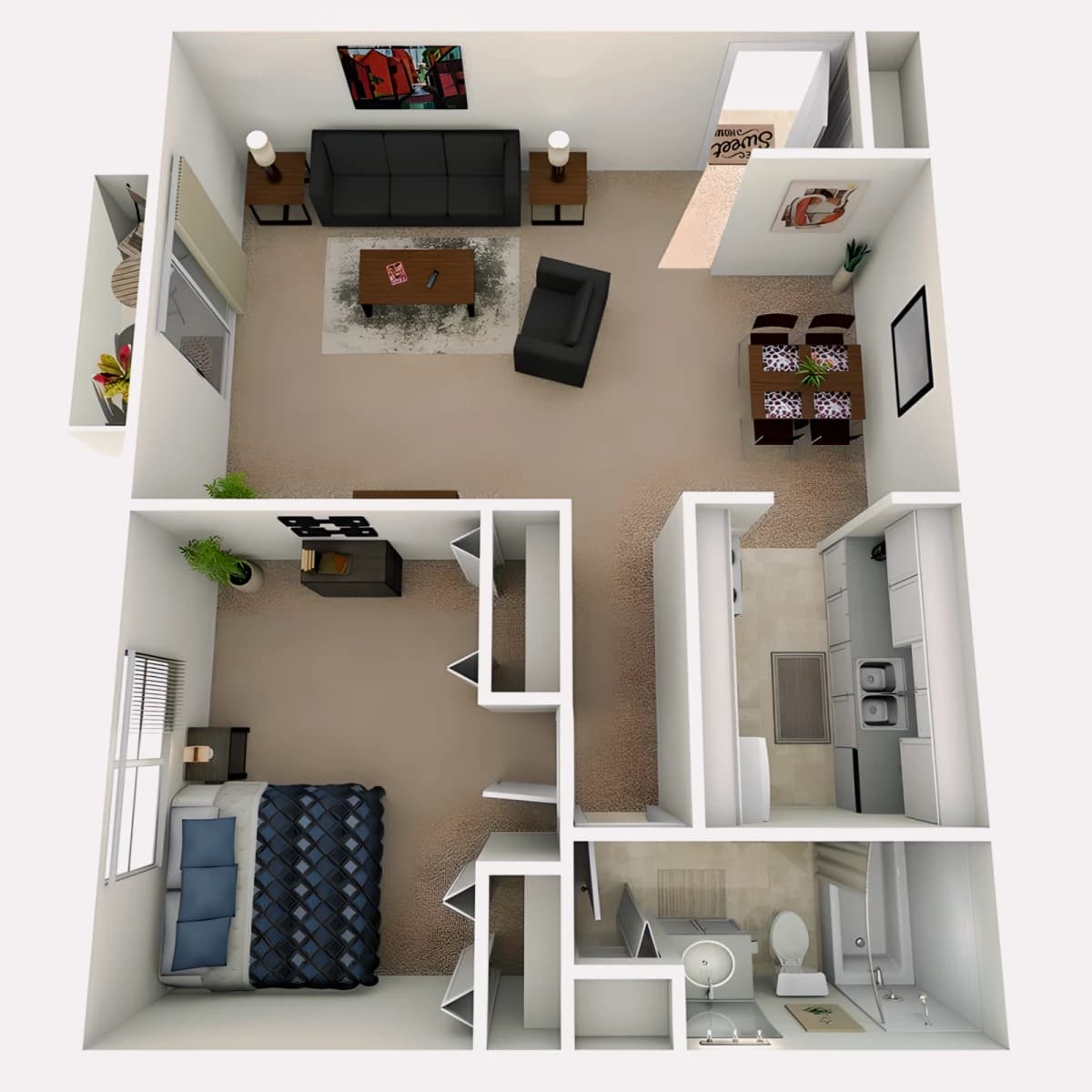 Towne Square Apartments & Townhomes image