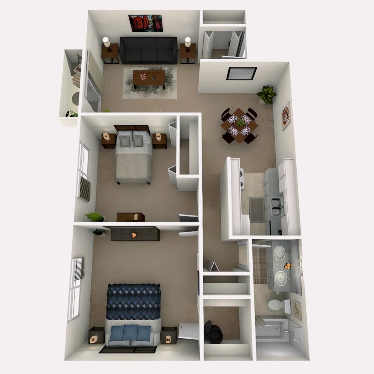Towne Square Apartments & Townhomes image