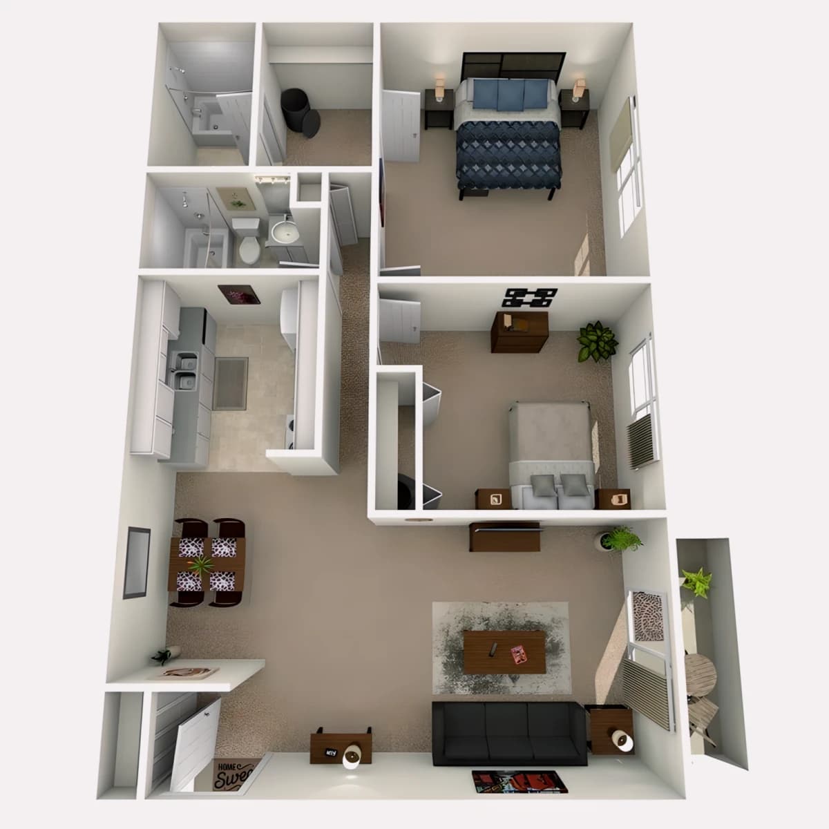 Towne Square Apartments & Townhomes image