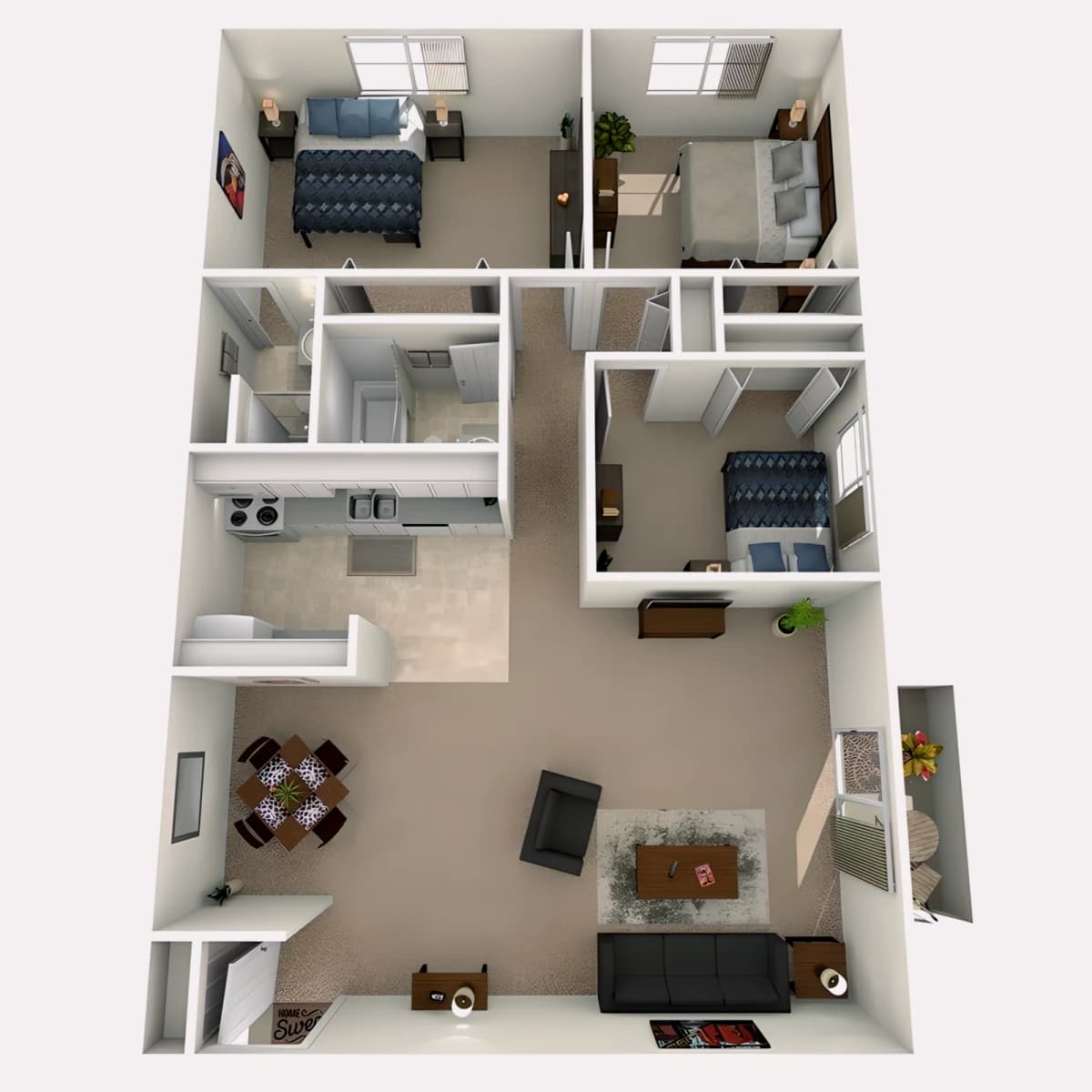 Towne Square Apartments & Townhomes image
