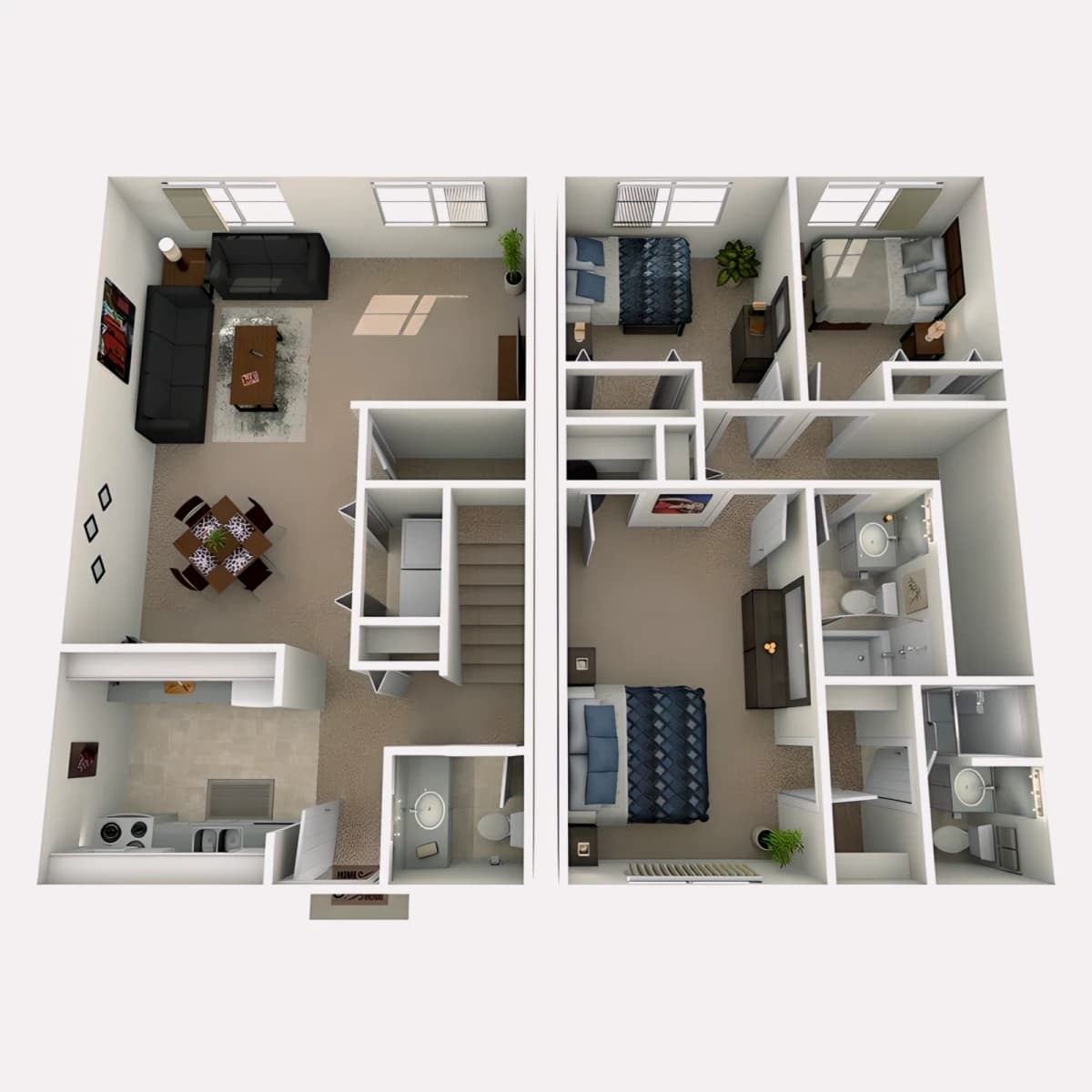 Towne Square Apartments & Townhomes image