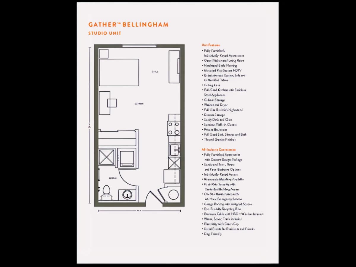 1 Bed 1 Bath S2