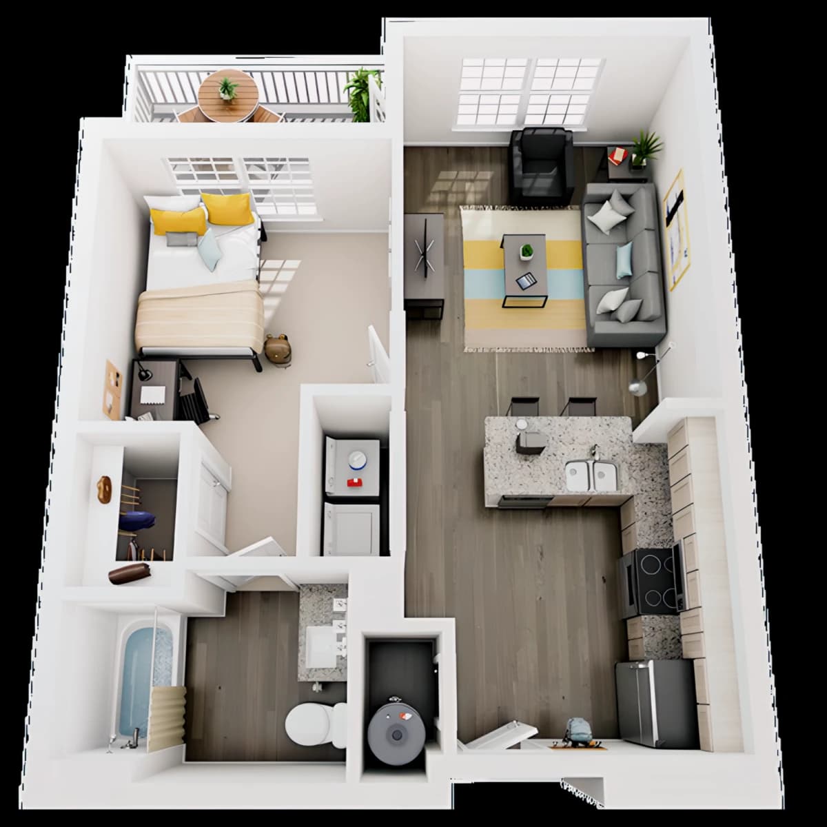 Paloma West Midtown Apartments image
