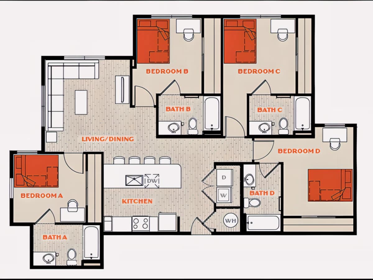 Sierra Student Apartments image