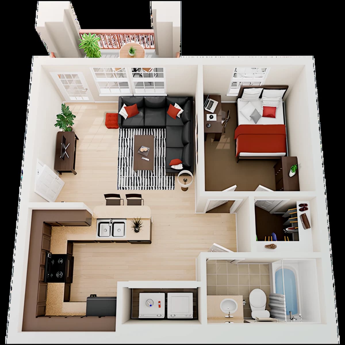 High View image