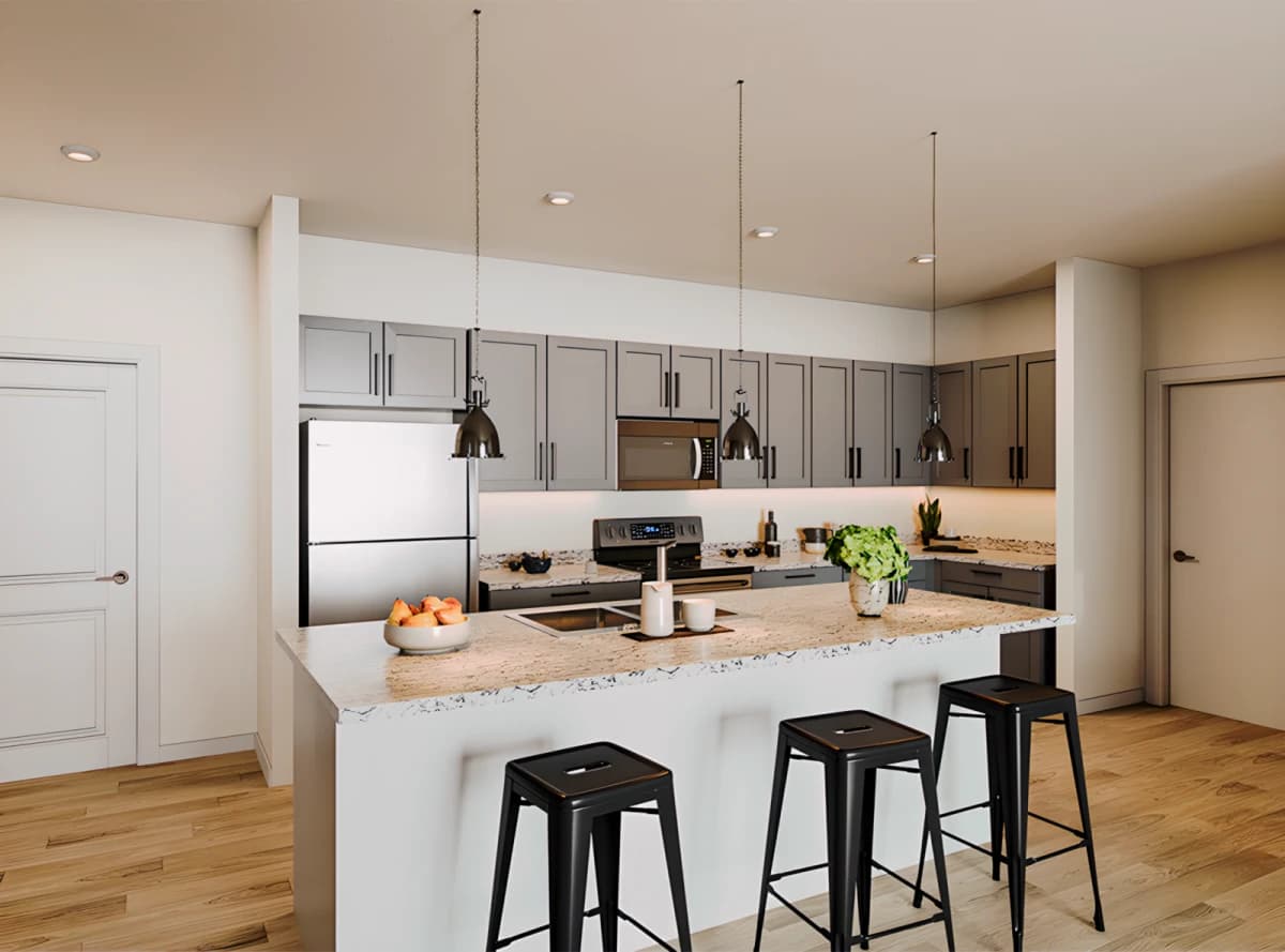 2 Bed 2 Bath