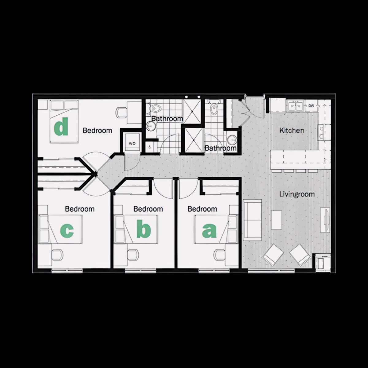 Stadium Village Flats image