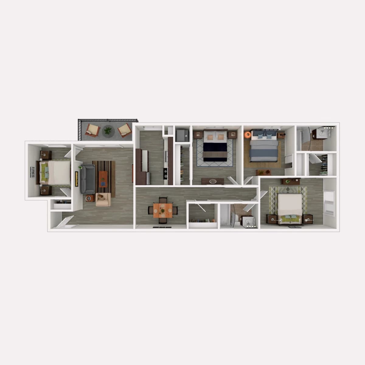 Terrace View Apartments image