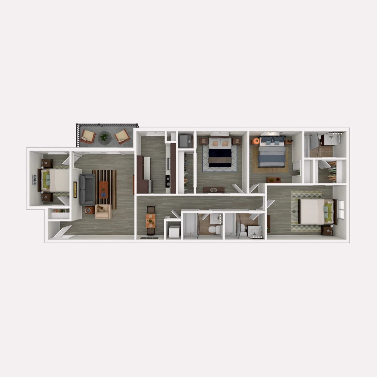 Terrace View Apartments image