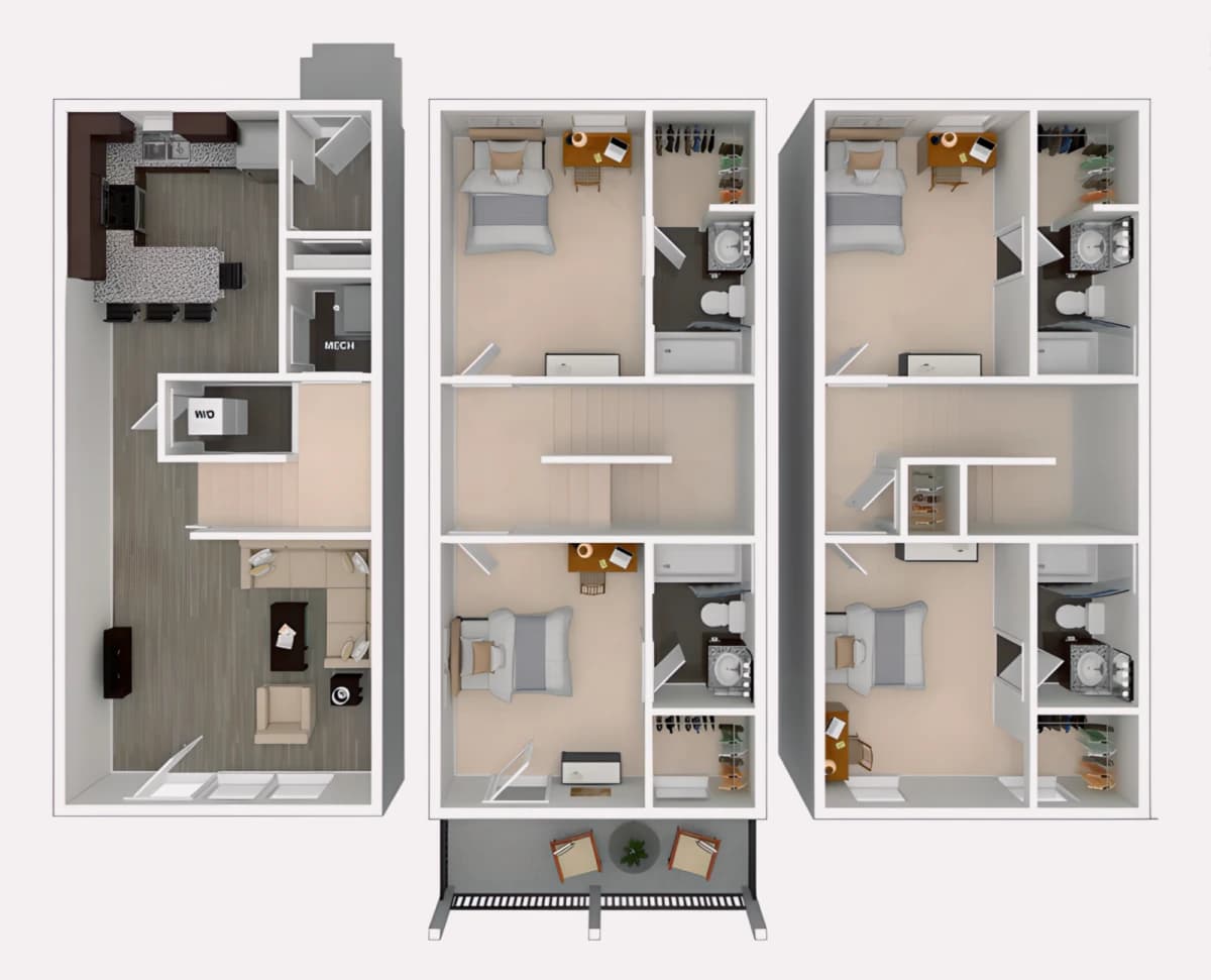 Arlington Cottages & Townhomes image