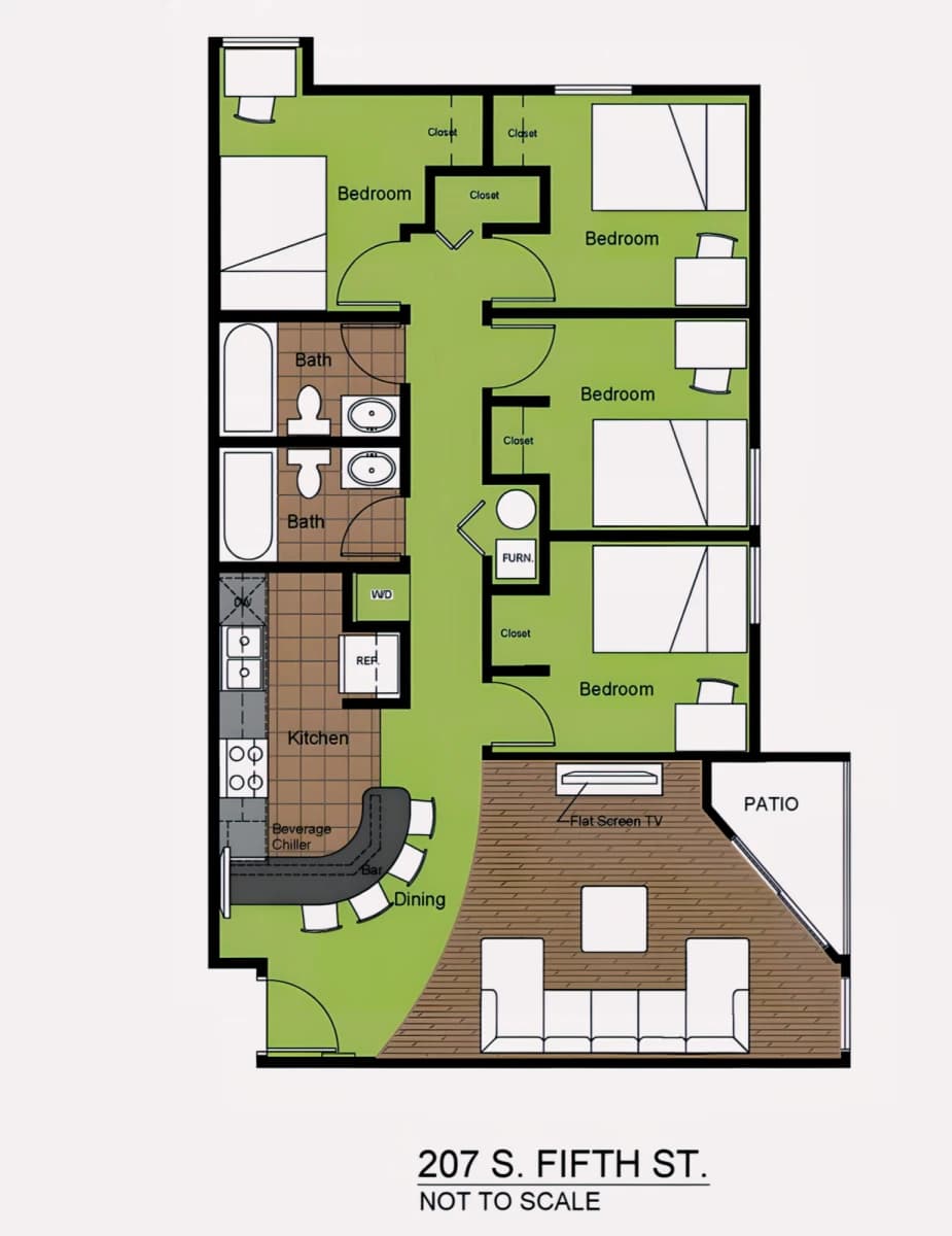 207 S Fifth, Champaign, IL 61820 image