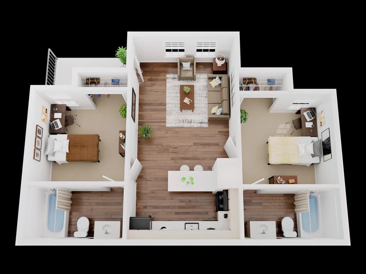Centennial Court Apartments- Student Housing image
