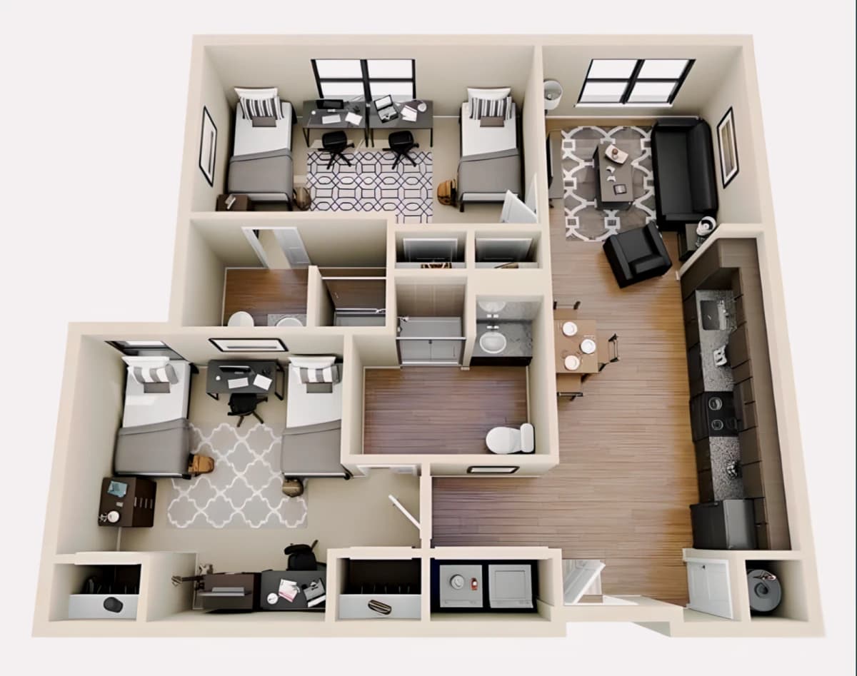 The Flats at West Village image