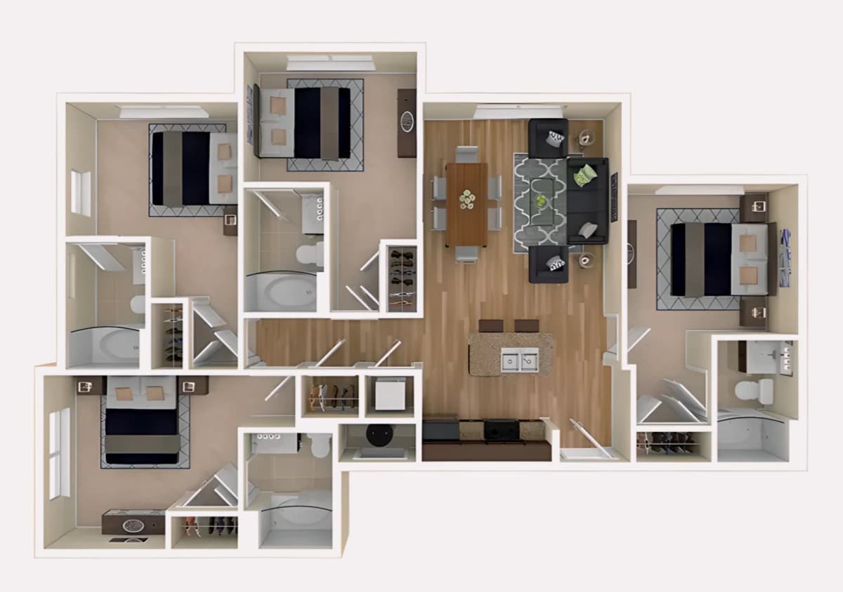 Campus View Apartments image
