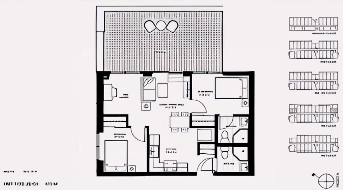 2 bed+dEn-Suite
