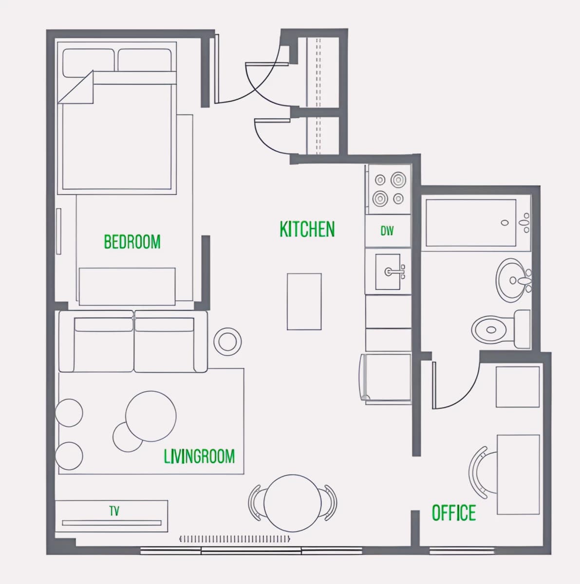 Junior 1 Bedroom