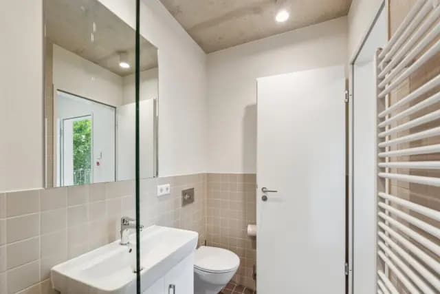 Stylish studio next to Rummelsburg train station