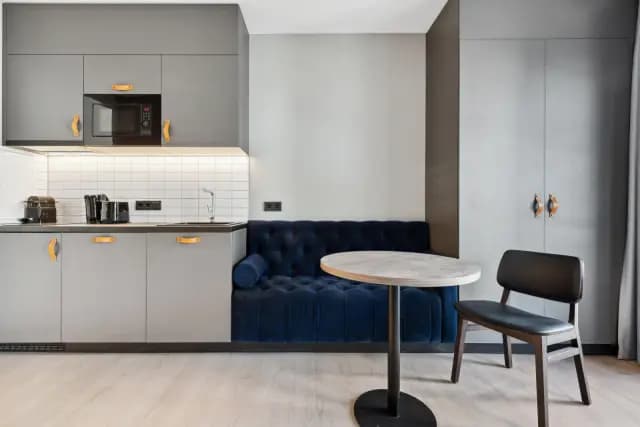 Smart and bright studio in Rummelsburger