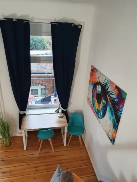 Bright studio with balcony in Kreuzberg